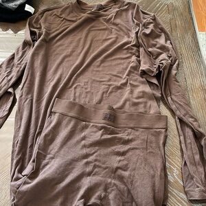 SKIMS BOYFRIEND COLLECTION SLEEP SET